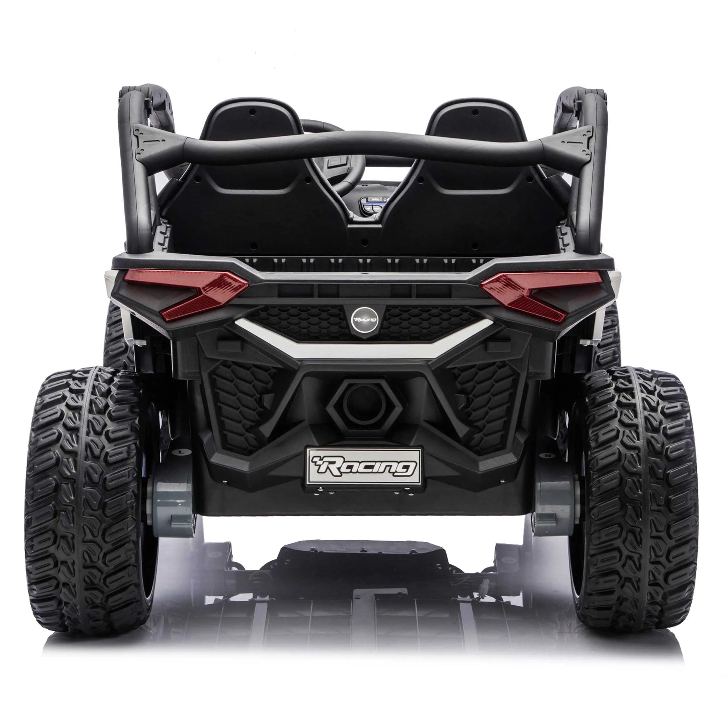 Trail Runner 24V 4WD Kids Ride-On UTV with R/C Parental Remote | White