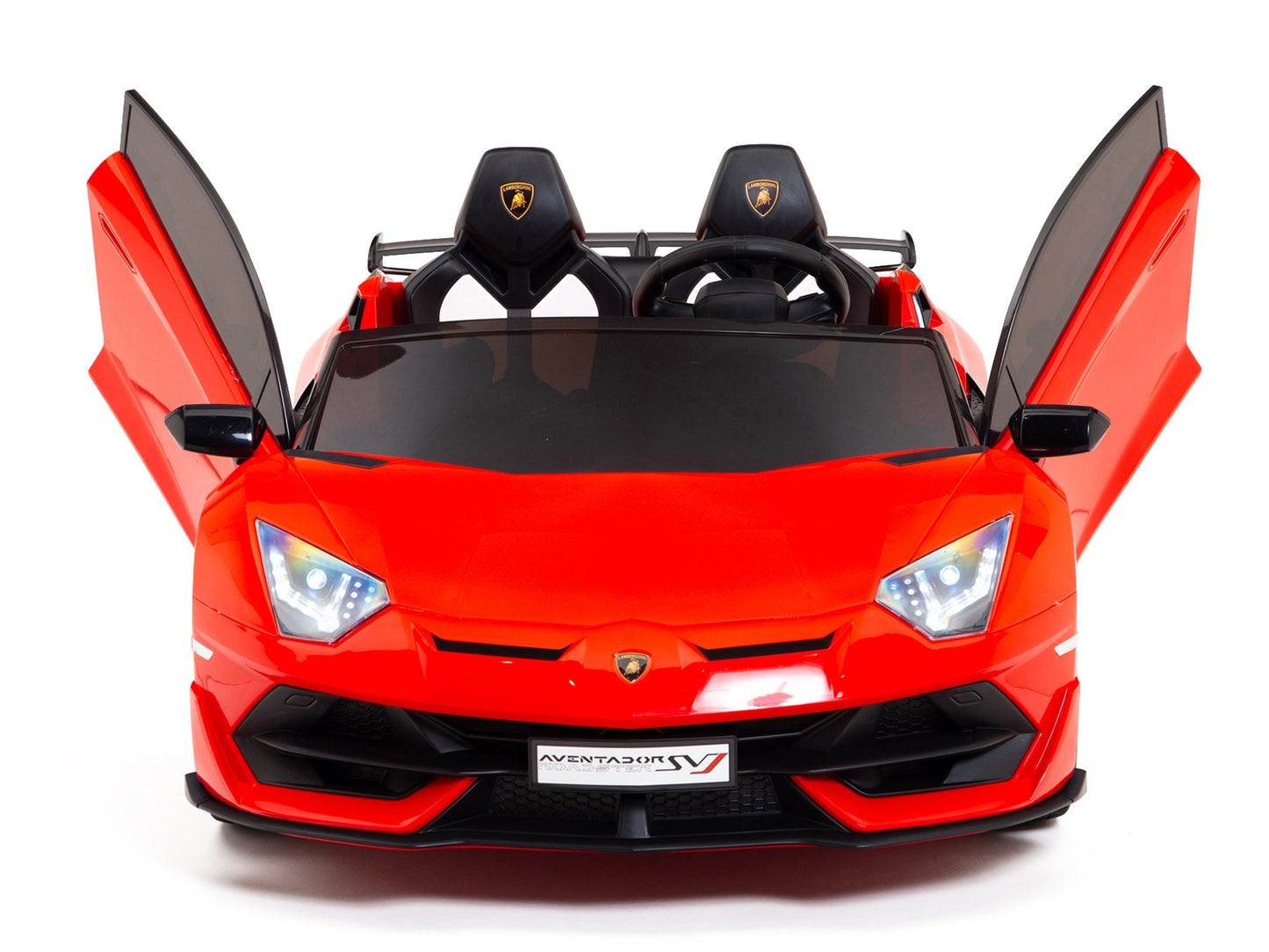 Lamborghini Aventador SVJ Drift Edition 24V Kids Ride-On Car with R/C Parental Remote | Red